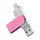 Otg Usb Drives - 2020 latest mobile phone usb drive High speed type c lighting usb drive for iphone for andriod for pc LWU1160